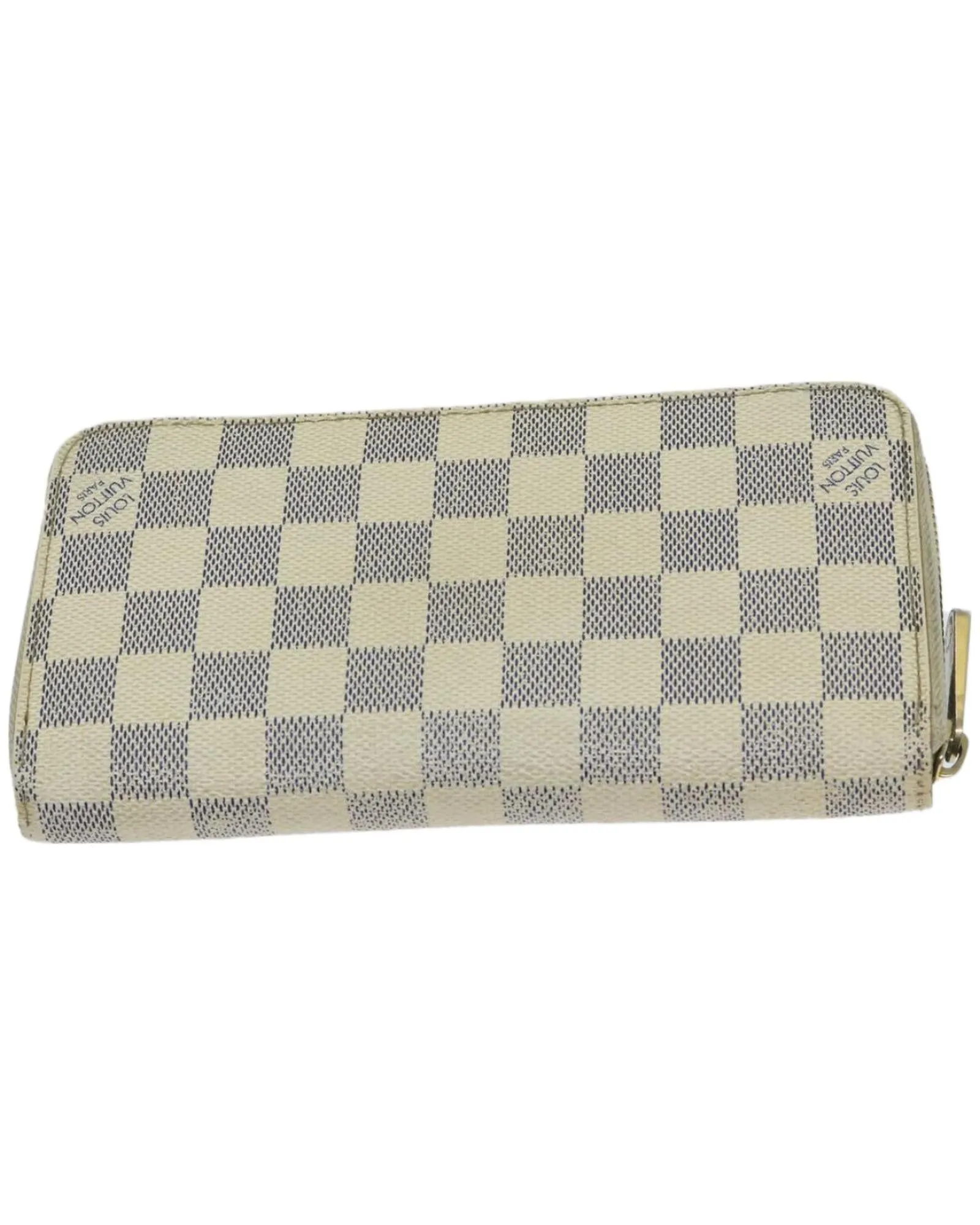 Authentic Damier Azur Long Zippy Wallet by Louis Vuitton