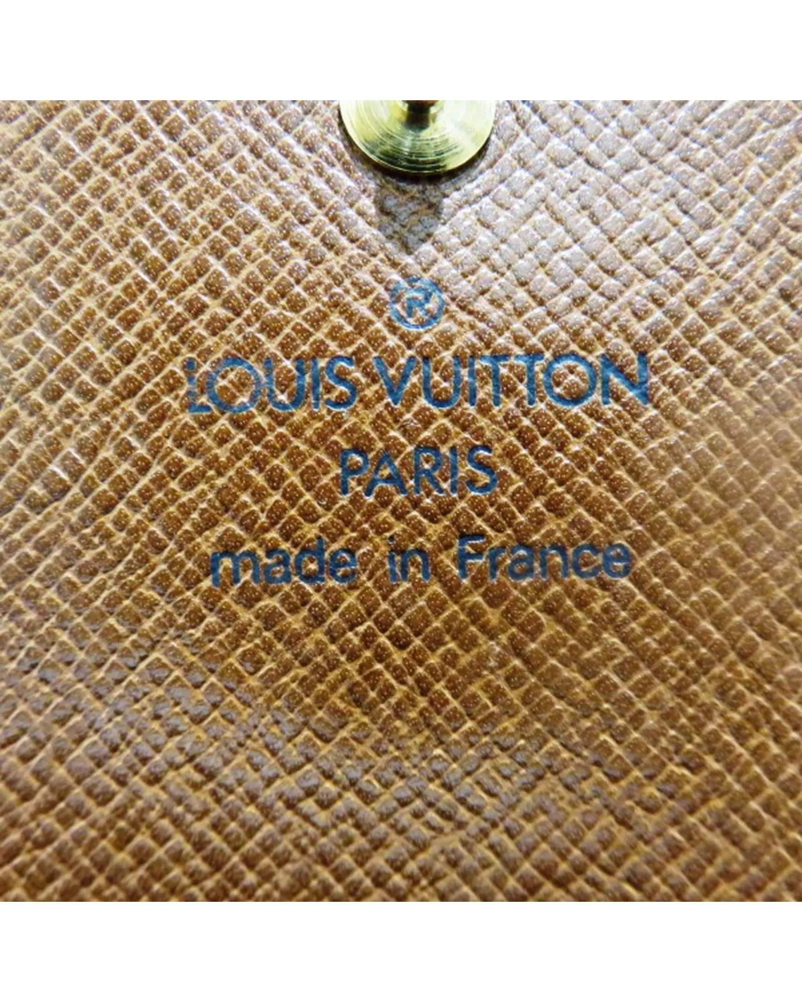 Authentic Louis Vuitton Monogram Short Wallet - Fair Condition