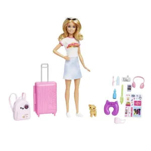 Barbie - Barbie Travel Set With Puppy