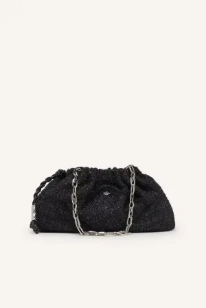 Bash Paris June Tweed Bag in Black