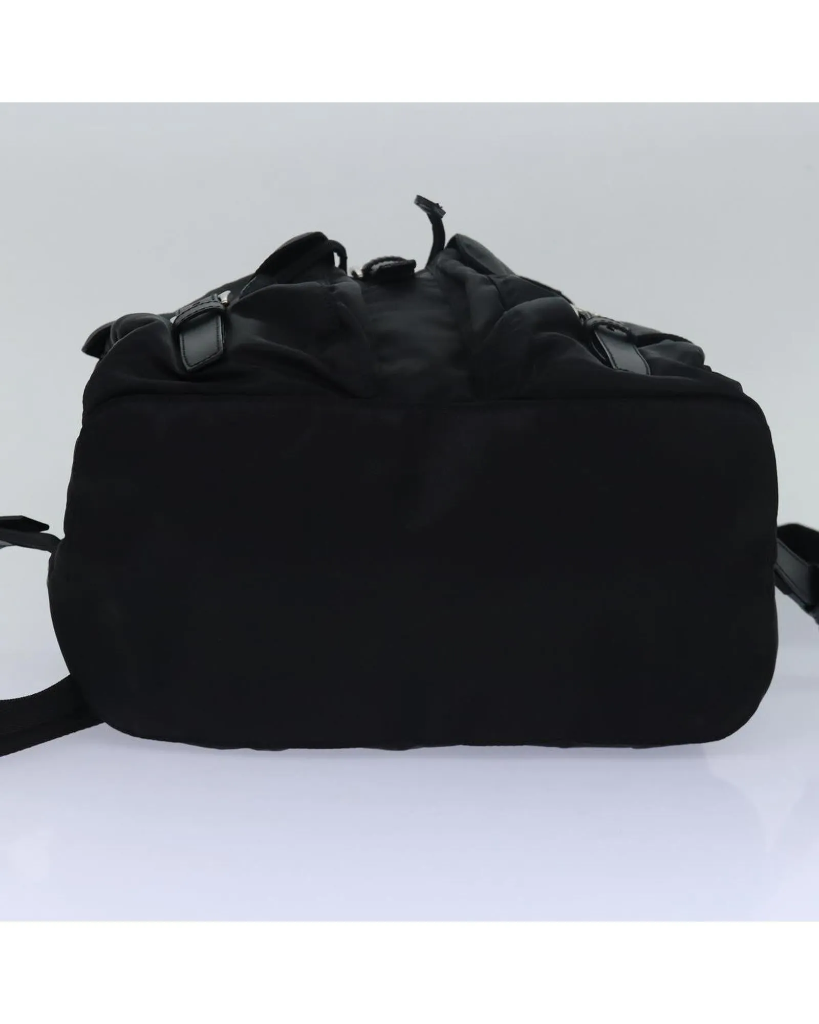 Black Nylon Backpack with Dust Bag and Guarantee Card