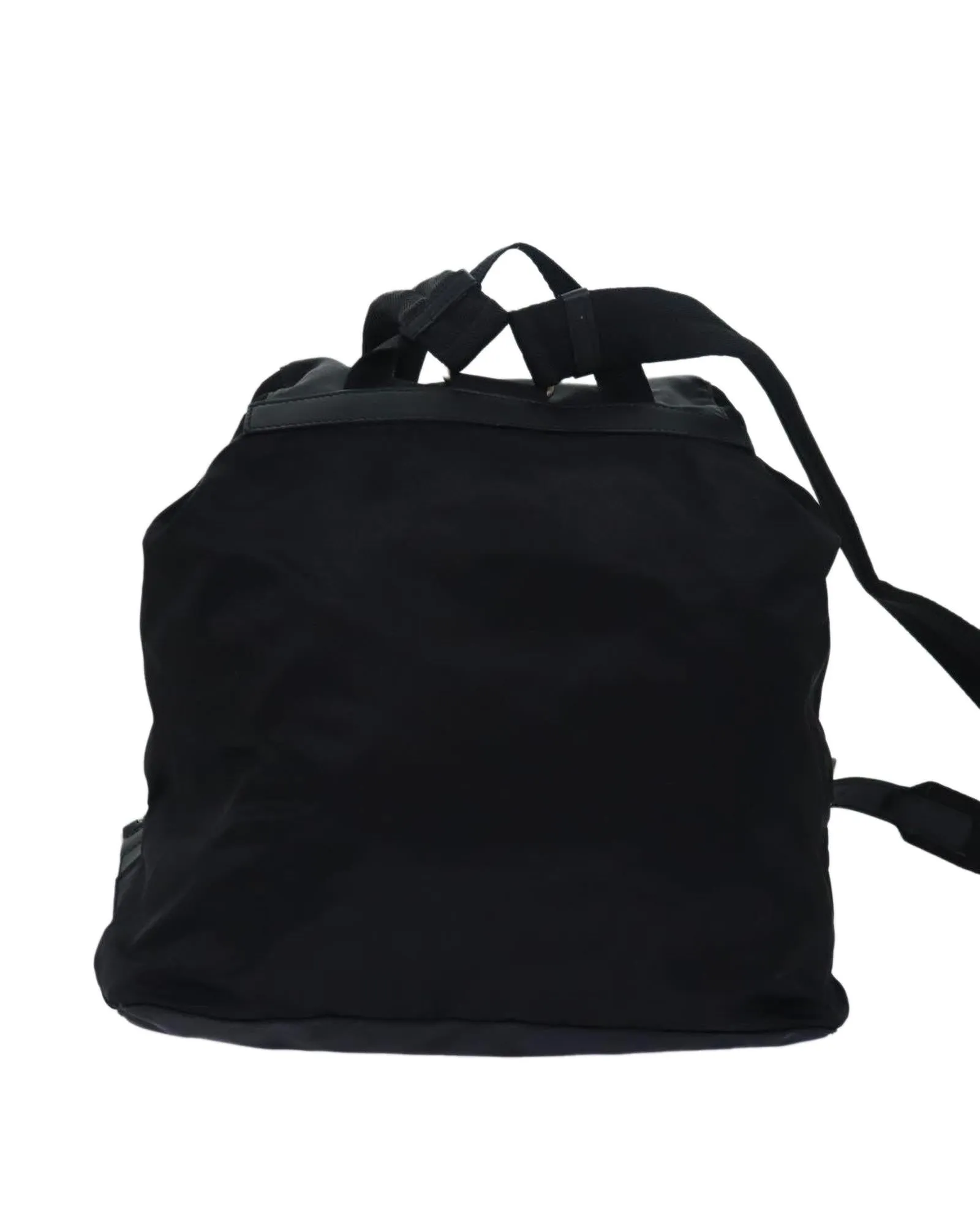 Black Nylon Backpack with Dust Bag and Guarantee Card