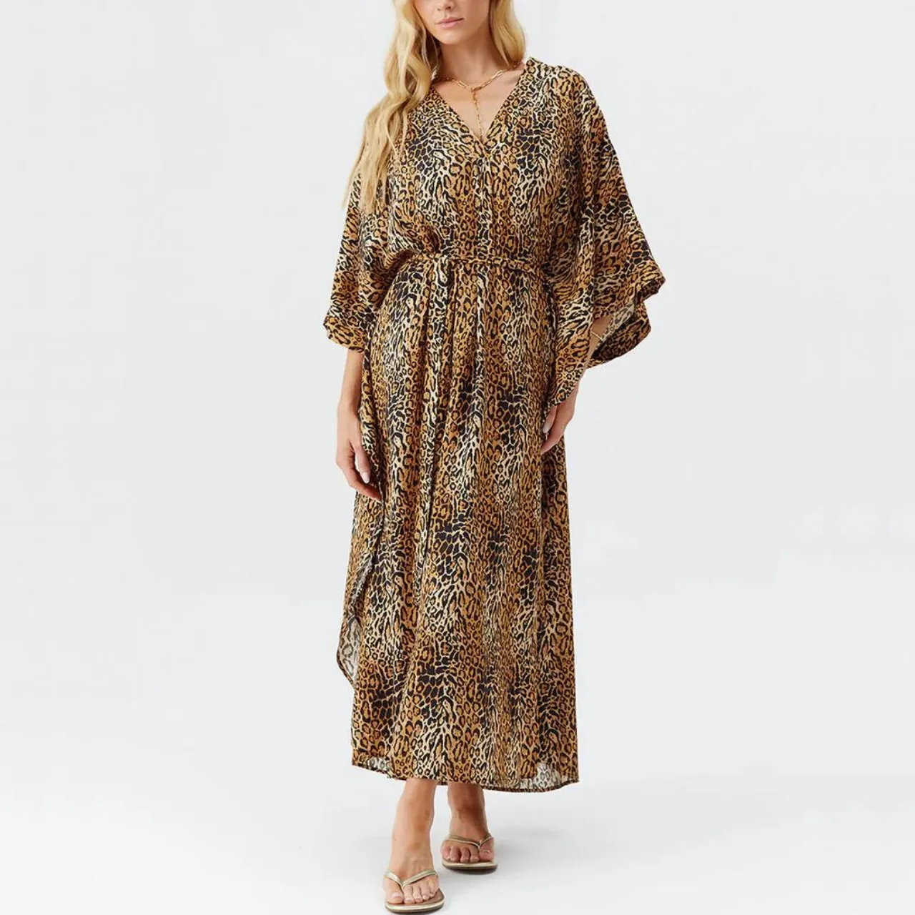 Bonnie Cheetah Kaftan