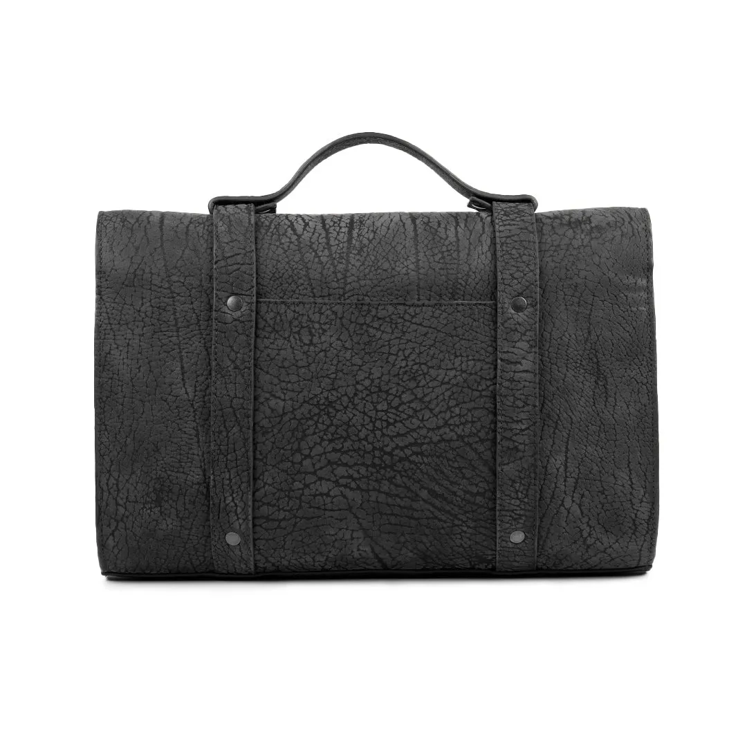 CUELLO DE TORO MESSENGER BAG - COAL BLACK