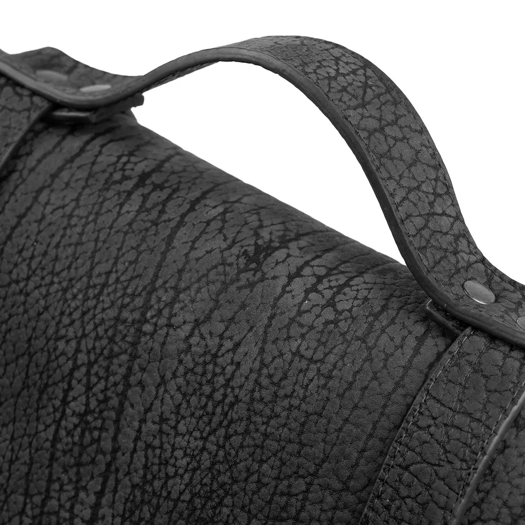 CUELLO DE TORO MESSENGER BAG - COAL BLACK