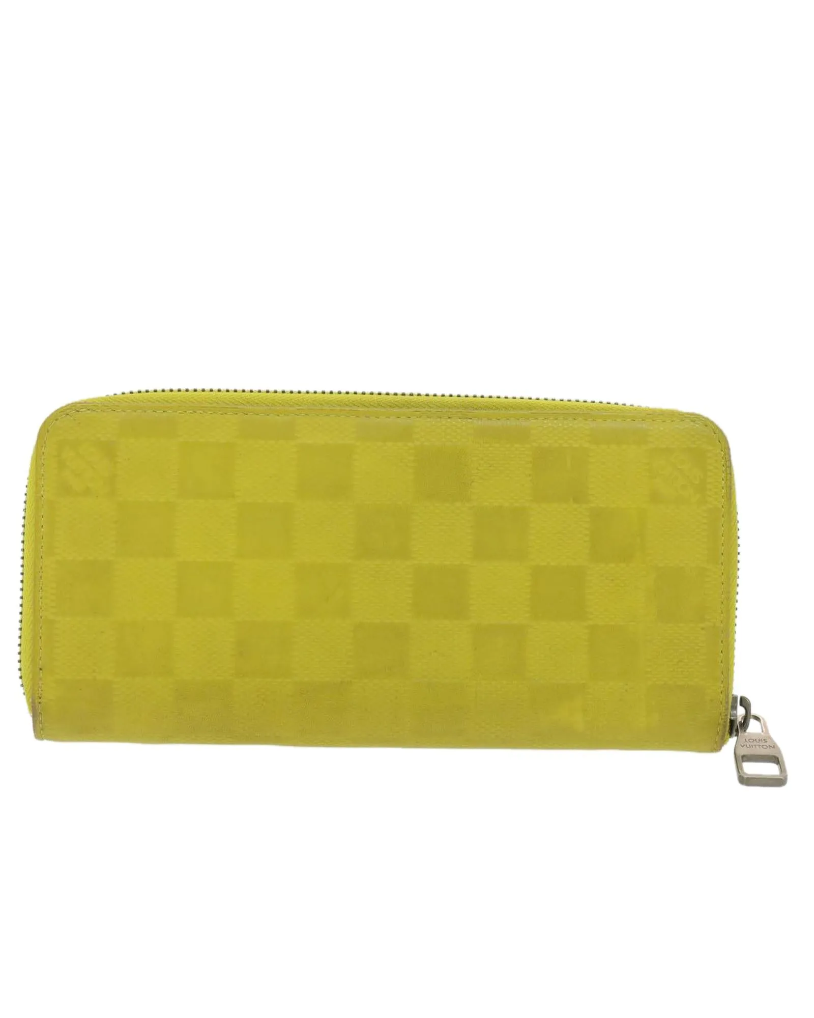 Damier Infini Zippy Wallet Vertical Yellow N62236 LV 38679