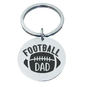 Football Dad Keychain