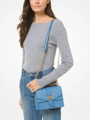 Greenwich Small Saffiano Leather Crossbody Bag