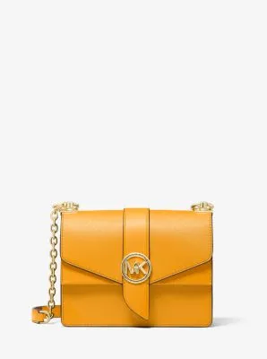 Greenwich Small Saffiano Leather Crossbody Bag