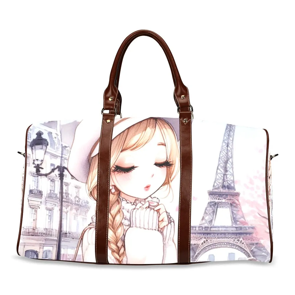 Just a Girl Who Loves Travelling 1 Waterproof Travel Bag/Small (Model 1639)