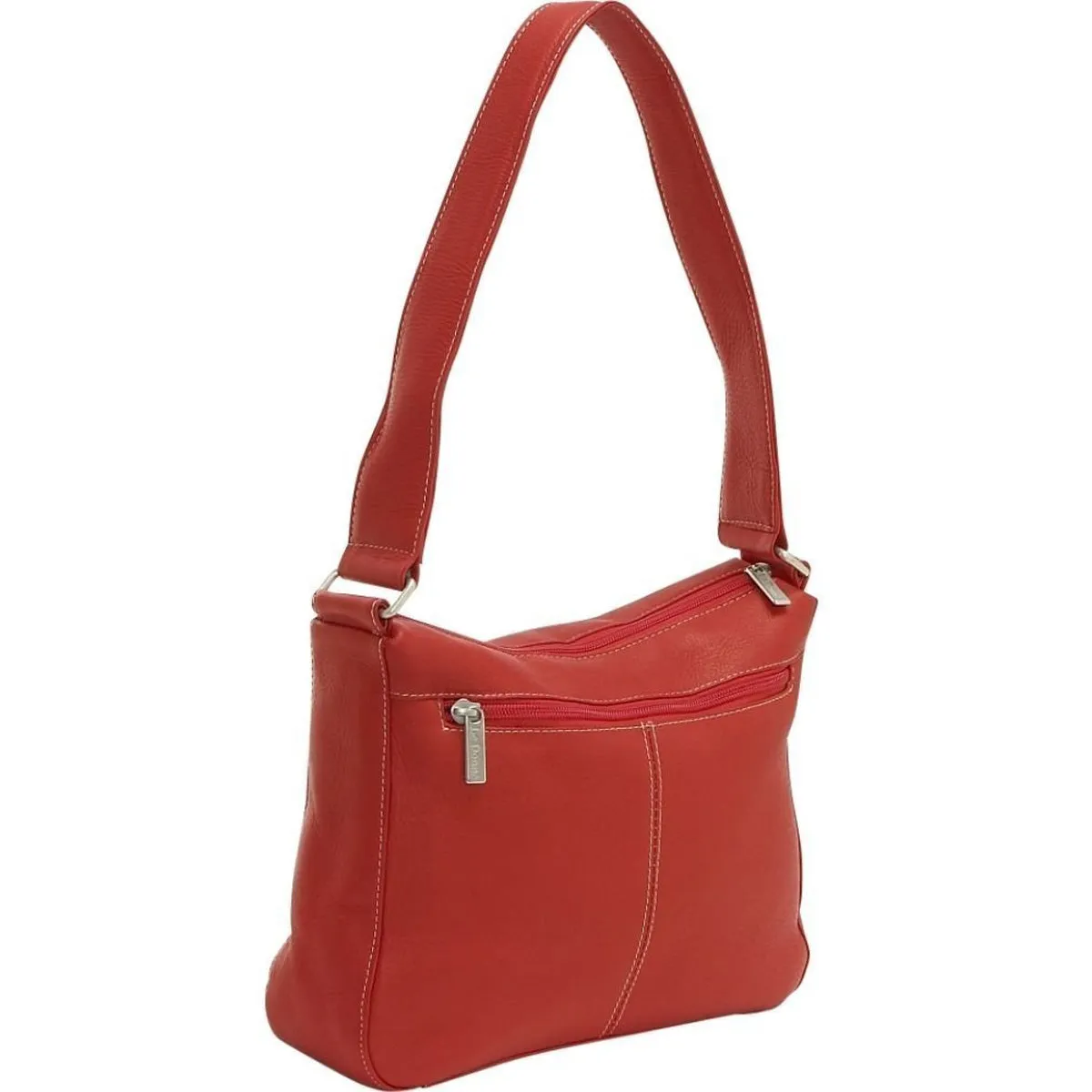 LeDonne Leather Top Zip Hobo