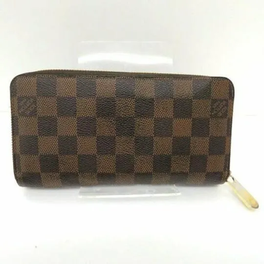 Louis Vuitton Brown Damier Zippy N41661 Wallet