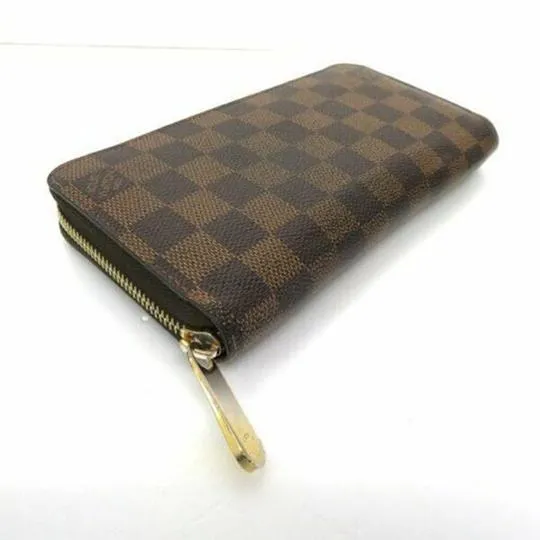 Louis Vuitton Brown Damier Zippy N41661 Wallet