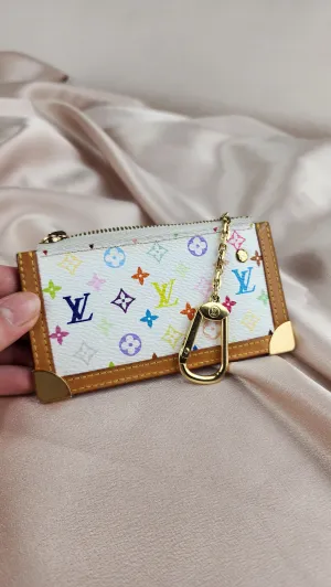 Louis Vuitton Monogram Multicolor Pochette Cles - 899