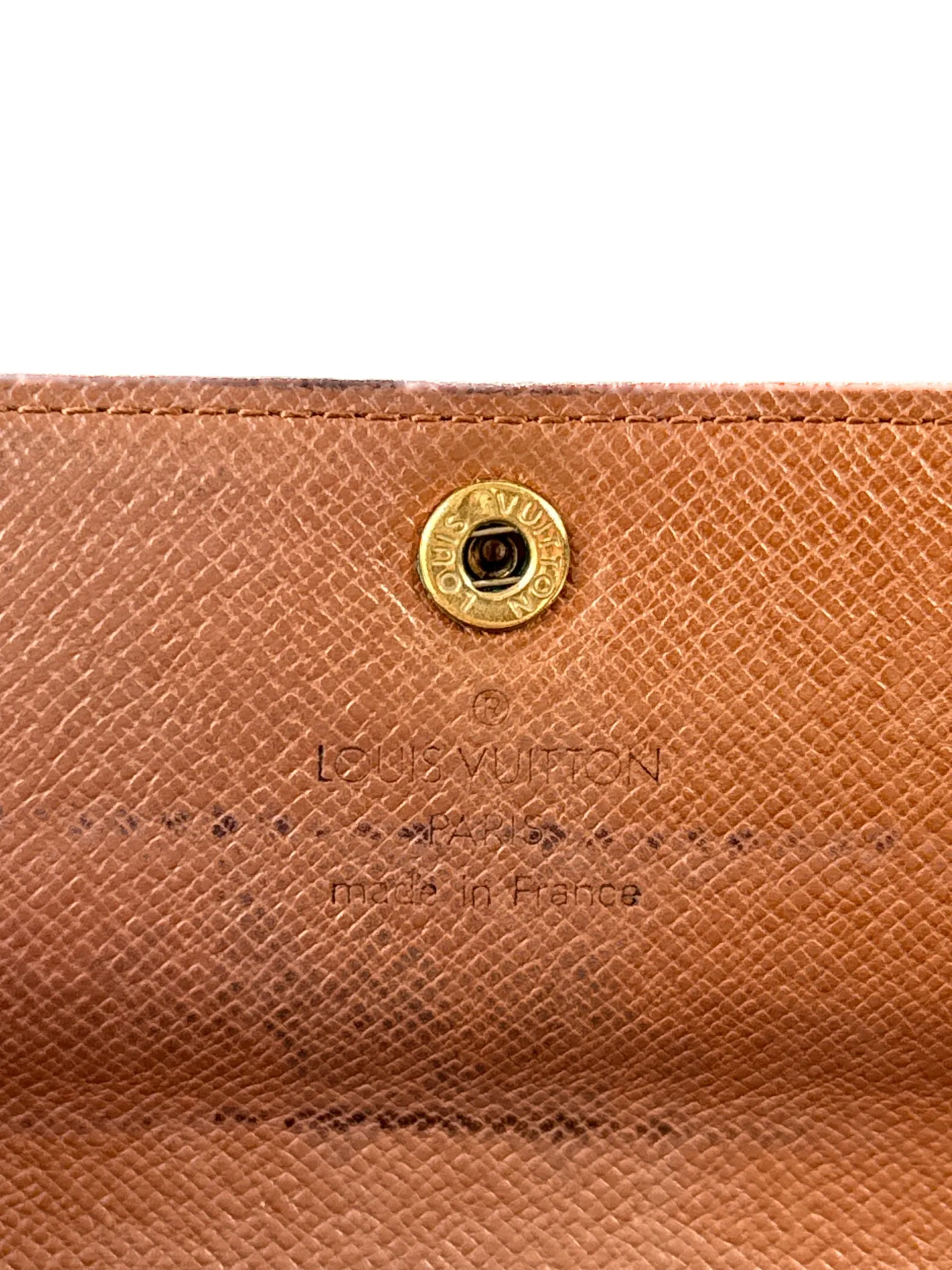 Louis Vuitton Monogram Pochette Porte Monnaie Wallet