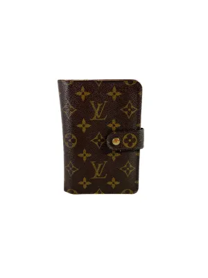 Louis Vuitton monogram porte papier zipper wallet