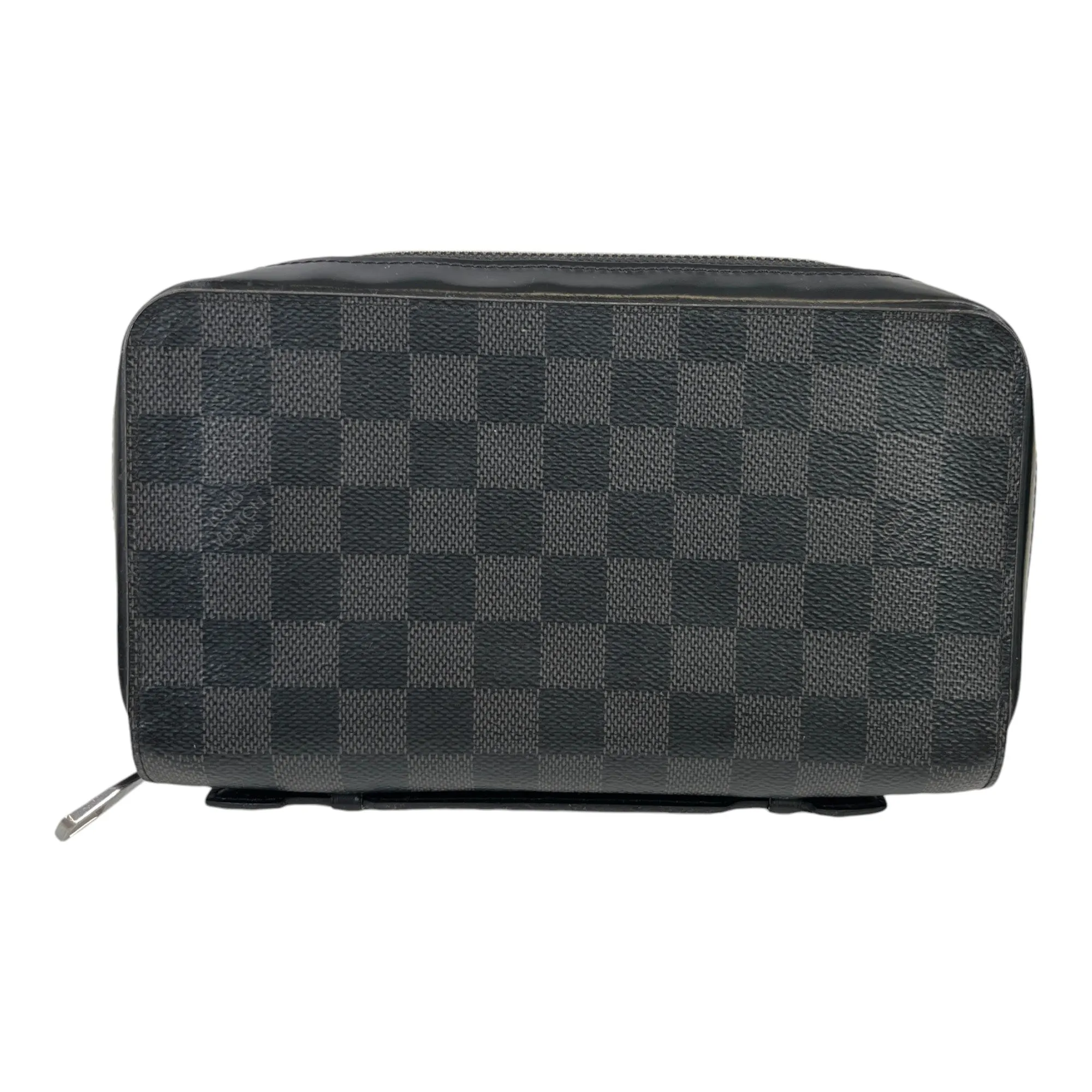 Men's Zippy Xl Damier Graphite Wallet Black