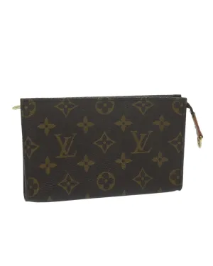 Monogram Accessory Pouch with Metal Fittings