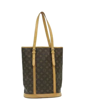 Monogram Bucket GM Shoulder Bag - Damier Ebene Canvas