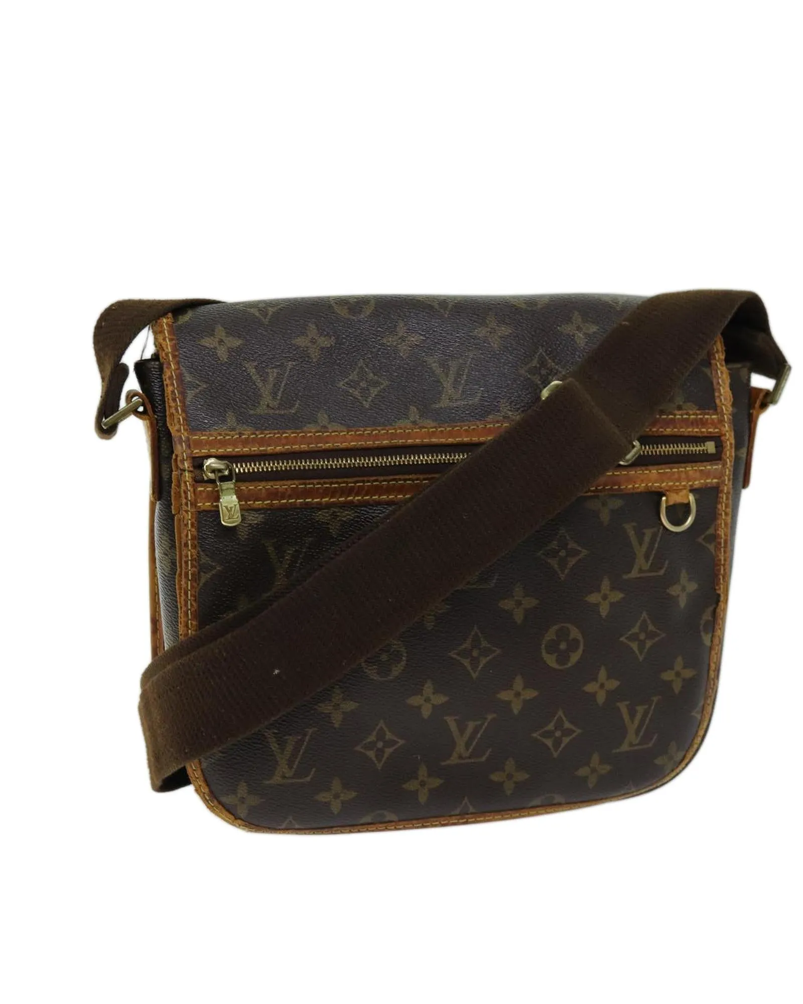 Monogram Canvas Shoulder Bag with Adjustable Strap - Pre-Owned LV Authenticated