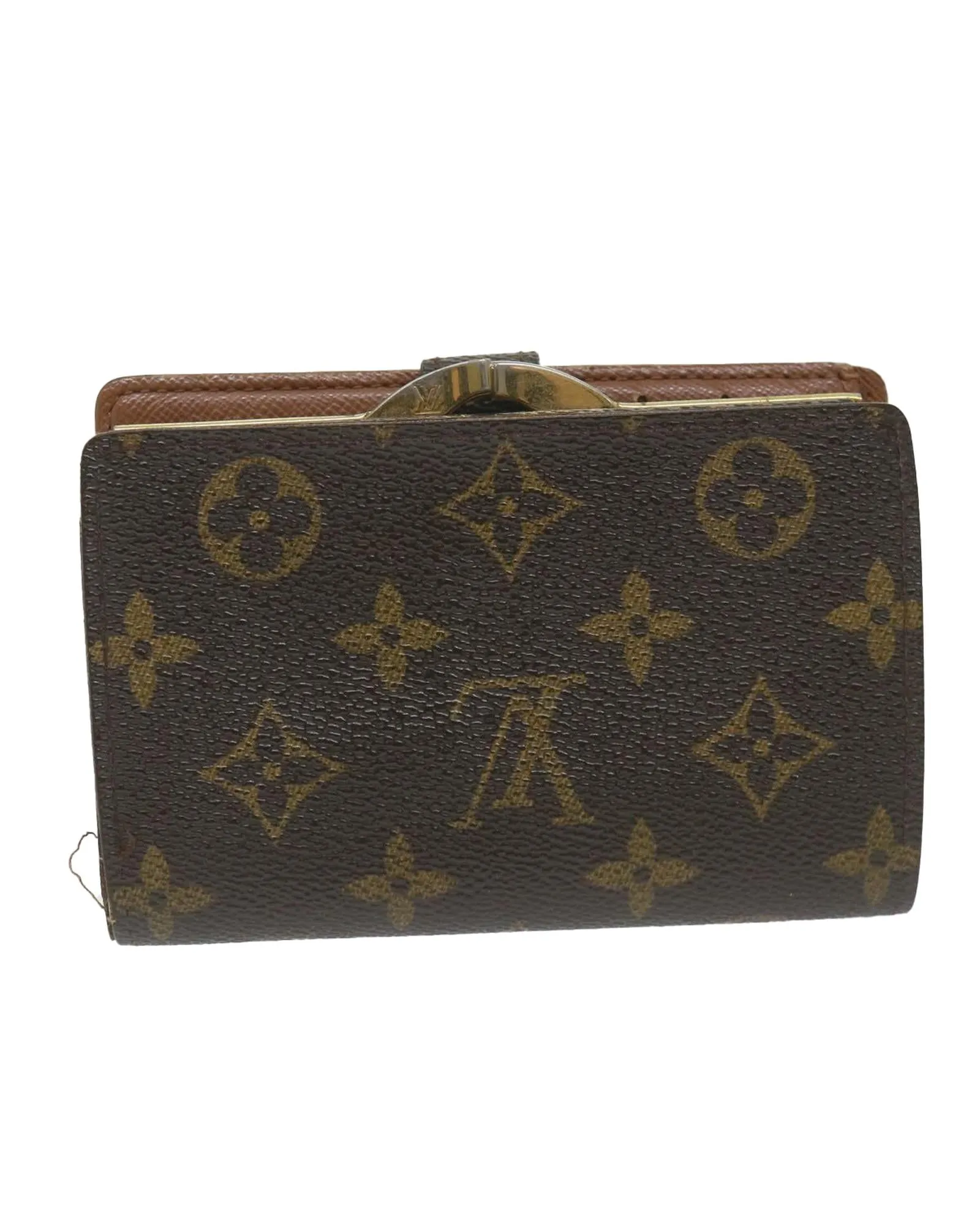 Monogram Canvas Wallet with Multiple Compartments