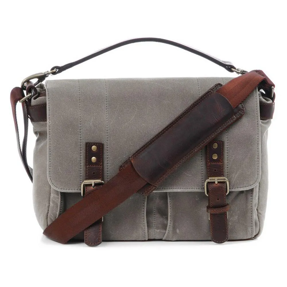 ONA Prince Street Camera & Laptop Messenger Bag - Smoke (ONA5-024GR )