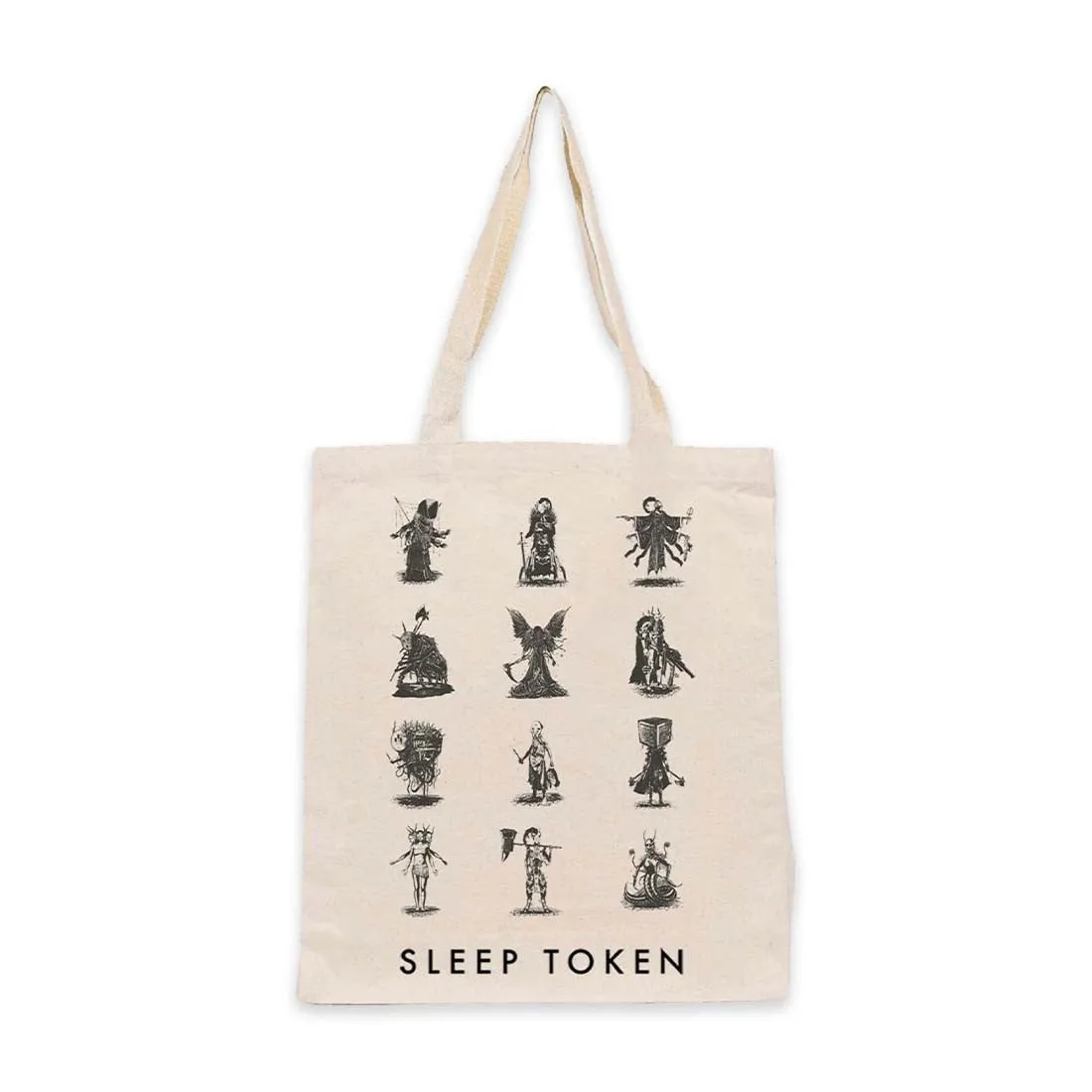 Rocksax Sleep Token Tote Bag - Characters