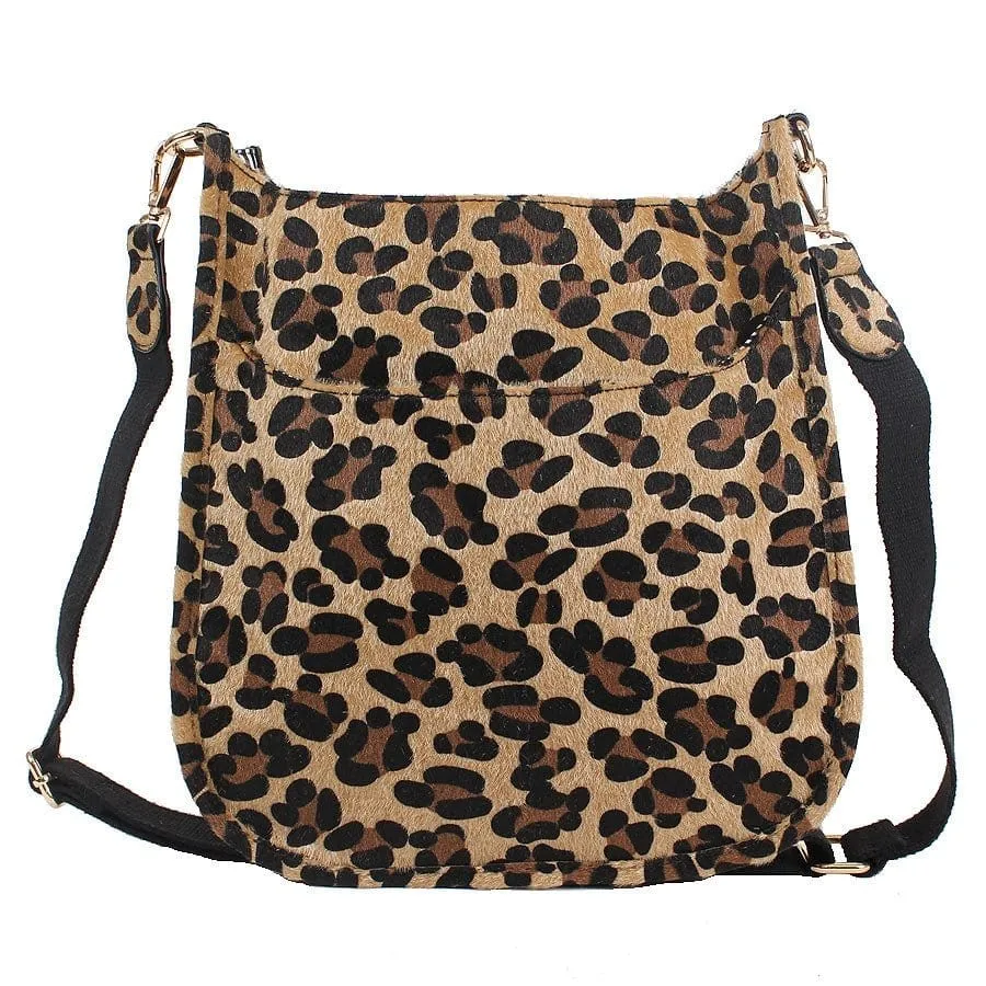 TG10170 Fur Cow Crossbody Messenger Bag