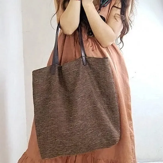 Travel Simple Style Women Tote Shoulder Bag