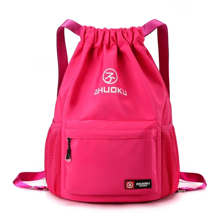 Ultra Soft Drawstring Foldable Backpack