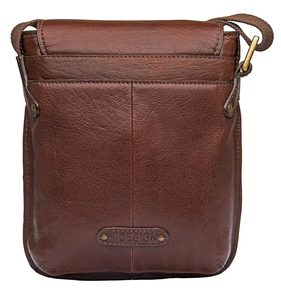 Vespucci Small Unisex Buffalo Leather Crossbody Bag